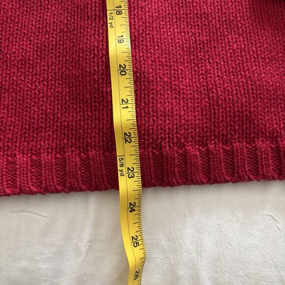 Vintage Tiara International Christmas Sweater Snowmen Faces Cardigan 90's Size M - Picture 11 of 15